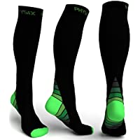 Physix Gear Sport Calcetines de compresión- los Mejores Calcetines compresión Mujer y Hombre para aliviar el Dolor de…